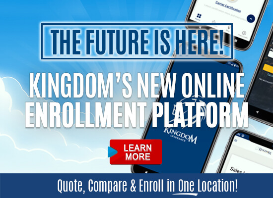 Kingdom's new online enrollment platform!